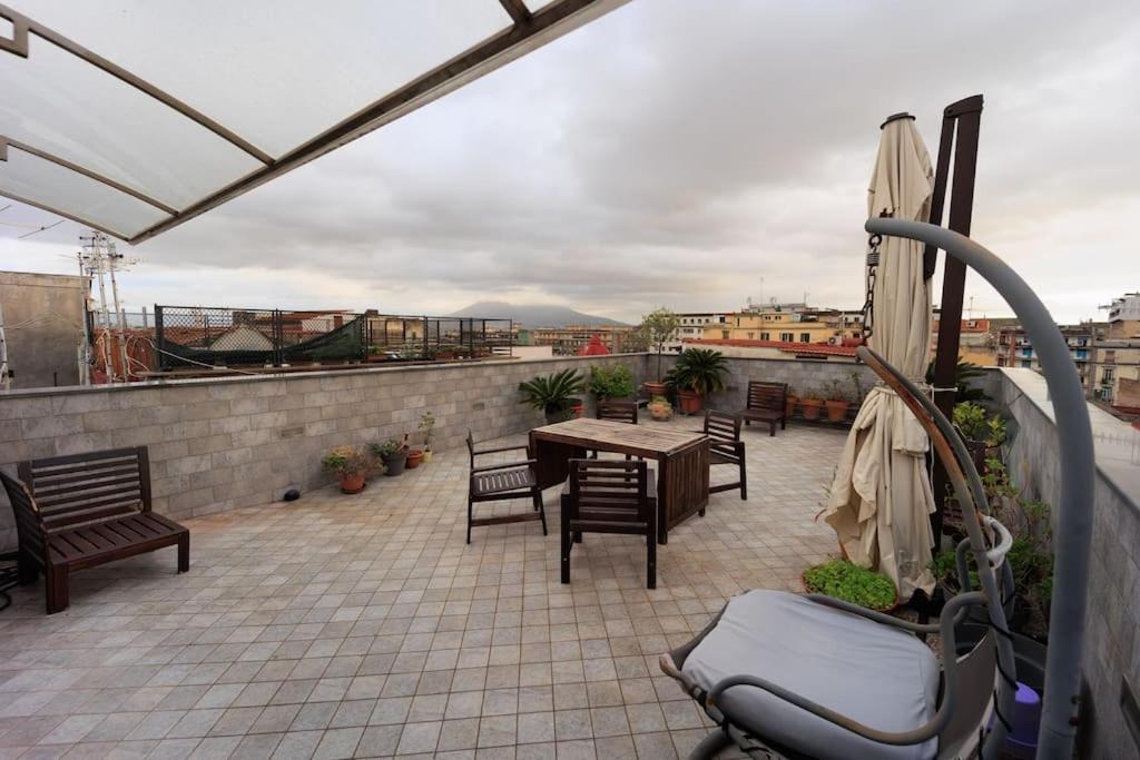Lidahouse Terrace And Vesuvio View Next Museum By Houseinnaples Naples